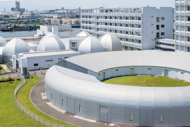 Yokohama RIKEN buildings